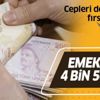 Emekliye 4 bin 500 TL! 3 maaş avans! İşte detaylar...