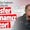 Fatih Terim'den sıkıntılı tablo: Transfer yapmamız çok zor