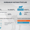 Antalya'da kurbanlık fiyatları Türkiye'yi solladı