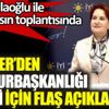 Karamollaoğlu, Akşener'i ziyaret etti