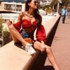 Dilan Çiçek Deniz'in Cannes pozu