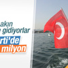 AK Parti'nin İstanbul mitingi için binlerce kişi toplanıyor