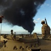 Libya savaş uçakları Yunan tankerini vurdu Libya savaş uçakları Yunan tankerini vurdu