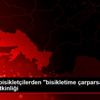 Muğla da bisikletçilerden "bisikletime çarparsan ölürüm" ... Muğla da bisikletçilerden "bisikletime çarparsan ölürüm" ...