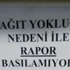 "Tıp fakültesi hastanesinde kağıt yokluğu nedeniyle raporlar basılamıyor" "Tıp fakültesi hastanesinde kağıt yokluğu nedeniyle raporlar basılamıyor"
