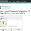 Twitter ve Foursquare birleşiyor Twitter ve Foursquare birleşiyor