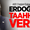 ABD'den Flaş Erdoğan Açıklaması ABD'den Flaş Erdoğan Açıklaması