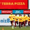 Galatasaray önce salonda sonra sahada çalıştı