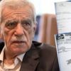 Ahmet Türk'ün 300 bin liralık çerez faturası