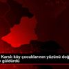 Jandarma Karslı köy çocuklarının yüzünü doğum günü ...