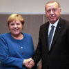 Cumhurbaşkanı Erdoğan, Almanya Başbakanı Merkel ile görüştü Cumhurbaşkanı Erdoğan, Almanya Başbakanı Merkel ile görüştü