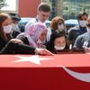 Trafik kazasında şehit düşen polis gözyaşları arasında uğurlandı