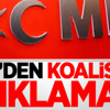 MHP'den Koalisyon Açıklaması