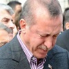 Erdoğan gözyaşlarına hakim olamadı