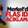 Merkel'den flaş idam açıklaması! Merkel'den flaş idam açıklaması!