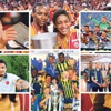 Salonda güldük futbolda döküldük