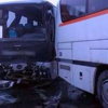 30 araç birbirine girdi! Yol kapandı 30 araç birbirine girdi! Yol kapandı