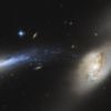 NASA'nın Hubble Uzay Teleskobu, iki galaksinin birleşmesini görüntüledi