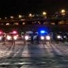 Polislerden sağlık çalışanlarına sirenli ve anonslu ...