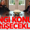 Davutoğlu'ndan Özel Güvenlik Toplantısı Davutoğlu'ndan Özel Güvenlik Toplantısı