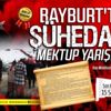 Bayburt tan Şühedaya mektup yarışması