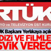 RTÜK, o dizi ve filmlere teşvik verecek!