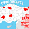 CHP'den milletvekili çıkaramadığı 7 ile özel çalışma