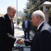 Erdoğan, Bahçeli'yi evinde ziyaret etti Erdoğan, Bahçeli'yi evinde ziyaret etti