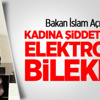 Kadına şiddete karşı elektronik bileklik