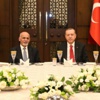 Erdoğan, Afgan mevkidaşı onuruna akşam yemeği verdi