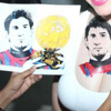 Messi sevgisi bunu yaptırdı!