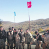 Kızılçat'ta Türk bayrağı