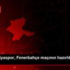 Yeni Malatyaspor, Fenerbahçe maçının hazırlıklarını ...