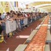 Pizza ile dünya rekoru kırdılar