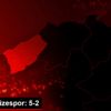 Çaykur Rizespor: 5-2