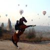 Kapadokya da balonların görsel şöleni Kapadokya da balonların görsel şöleni