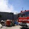 ﻿Hurda deposunda korkutan yangın