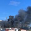 İstanbul Bahçelievler’de korkutan yangın