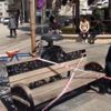 Oturma bankları şeritle kapatıldı! Oturma bankları şeritle kapatıldı!