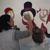 Fedakar öğretmenler köy okullarını boyadı Fedakar öğretmenler köy okullarını boyadı