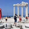Apollon Tapınağı'nın kopyası sualtı müzesinde
