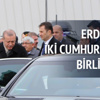 Erdoğan ve iki Cumhurbaşkanı birlikte açtı Erdoğan ve iki Cumhurbaşkanı birlikte açtı