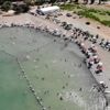 Doğunun gizli denizi Hazar da bayram yoğunluğu Doğunun gizli denizi Hazar da bayram yoğunluğu