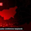 Kulp ta maske üretimine başlandı Kulp ta maske üretimine başlandı