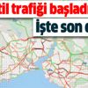 Ara tatil trafiği başladı! İşte İstanbul trafiğinde son durum Ara tatil trafiği başladı! İşte İstanbul trafiğinde son durum