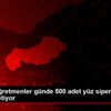 Bolu da öğretmenler günde 500 adet yüz siperlikli ... Bolu da öğretmenler günde 500 adet yüz siperlikli ...