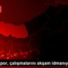 Trabzonspor, çalışmalarını akşam idmanıyla sürdürdü