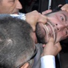 Polisten taziye çadırı kurmak isteyenlere müdahale Polisten taziye çadırı kurmak isteyenlere müdahale