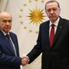 Cumhurbaşkanı Erdoğan Bahçeli ile görüştü