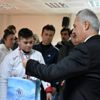 Isparta Valisi, milli sporcularla buluştu Isparta Valisi, milli sporcularla buluştu